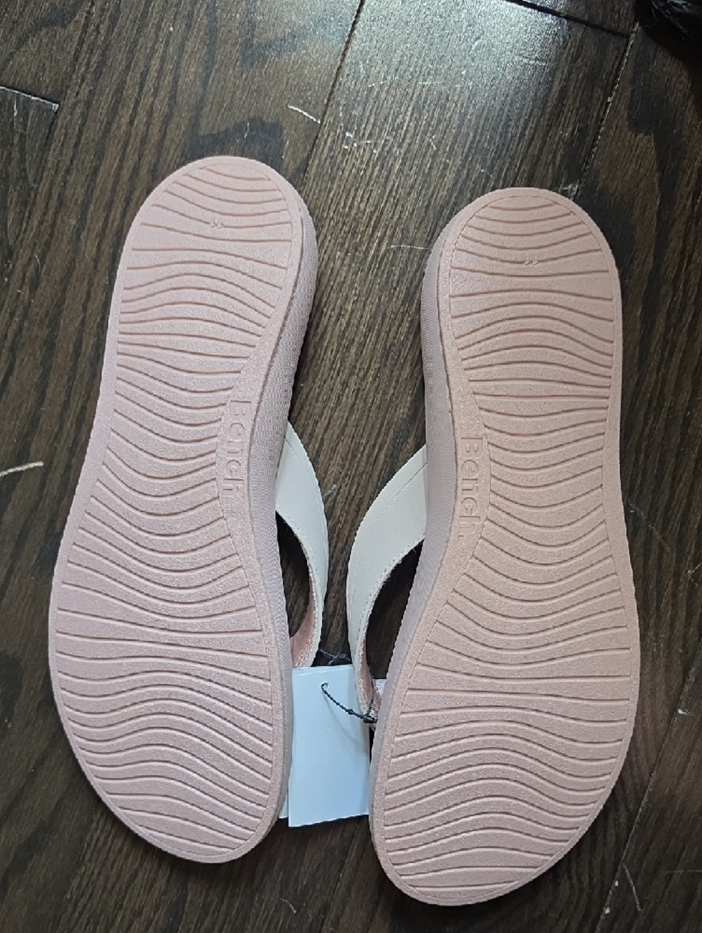 Bench Pink Women's Flip-Flop Sandals - Picture 2 of 4